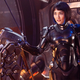 Mako, suited up and ready to cleave some monsters in half in Pacific Rim.